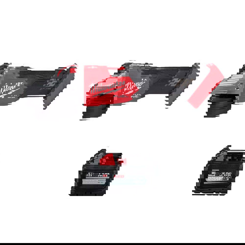 Angle & Disc Grinders; Wheel Diameter (Inch): 4-1/2 ; Voltage: 18.00 ; Spindle Size: 5/8-11 ; Speed (RPM): 8500 ; Brushless Motor: Yes ; Batteries Included: Yes